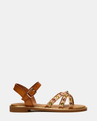 Kids Gillian Cognac Multi