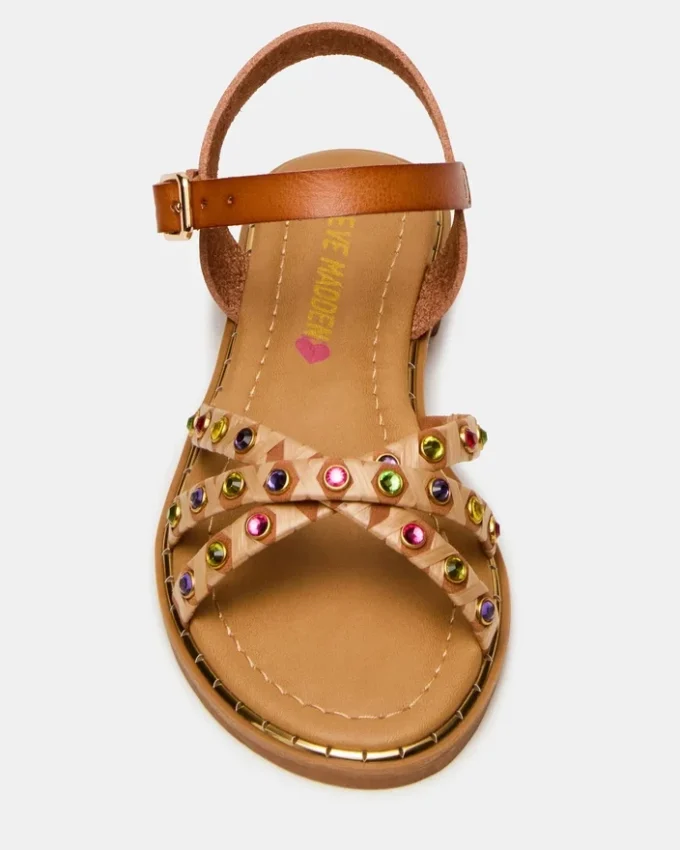 Kids Gillian Cognac Multi Kids Gillian Cognac Multi