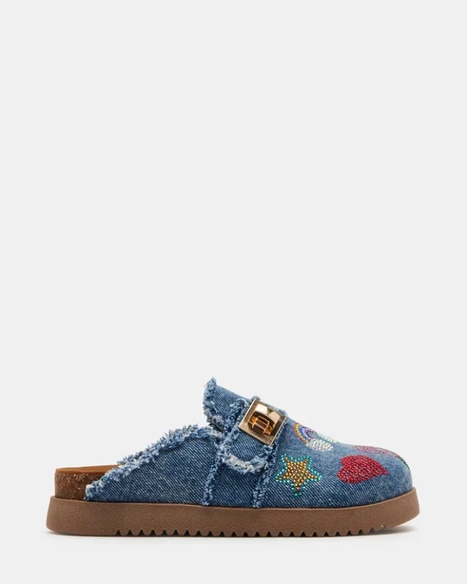 Kids Moneyy Denim Multi Rhinestones Kids Moneyy Denim Multi Rhinestones