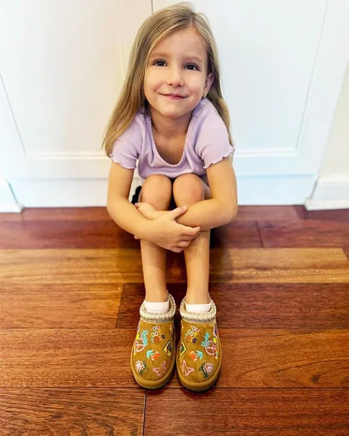 Kids Selena Cognac Multi Kids Selena Cognac Multi
