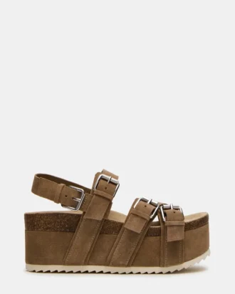 Kiwi Taupe ruskind