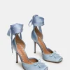 Larina Blue Satin