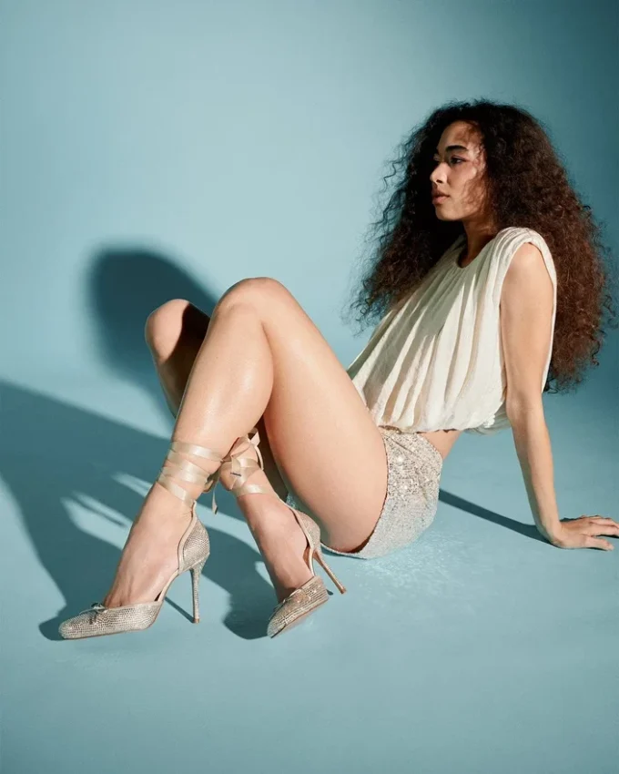 Larina Champagne Rhinestones