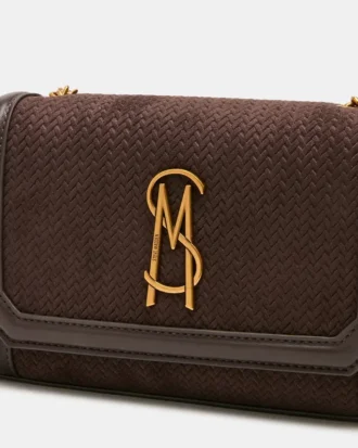 Larisa vævet taske, chokolade