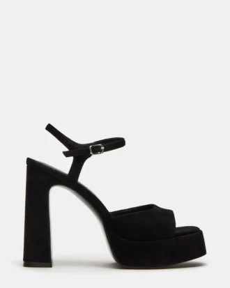 Liandra sort ruskind