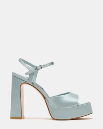 Liandra Teal Satin