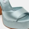 Liandra Teal Satin Liandra Teal Satin