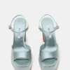 Liandra Teal Satin Liandra Teal Satin