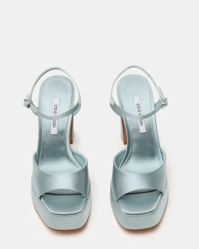 Liandra Teal Satin Liandra Teal Satin