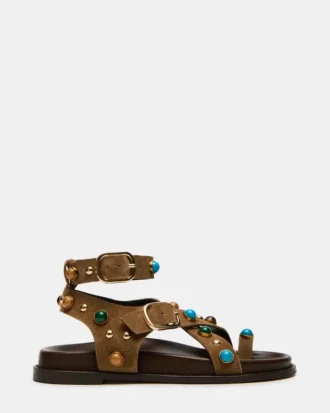 Linear taupe ruskind