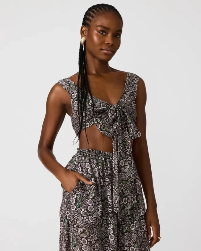 Livy Top skovgrøn Livy Top skovgrøn