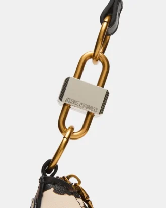 Lohan-taske med brunt mønster