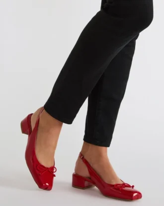 Loved Red Crinkle Patent Loved Red Crinkle Patent
