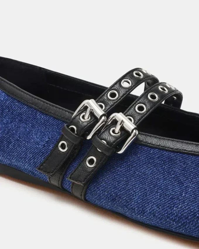 Lydia Cap sort denim