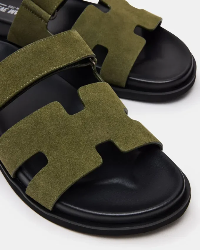 Maiven grøn ruskind