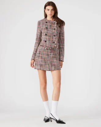 Mattea nederdel Rød Multi