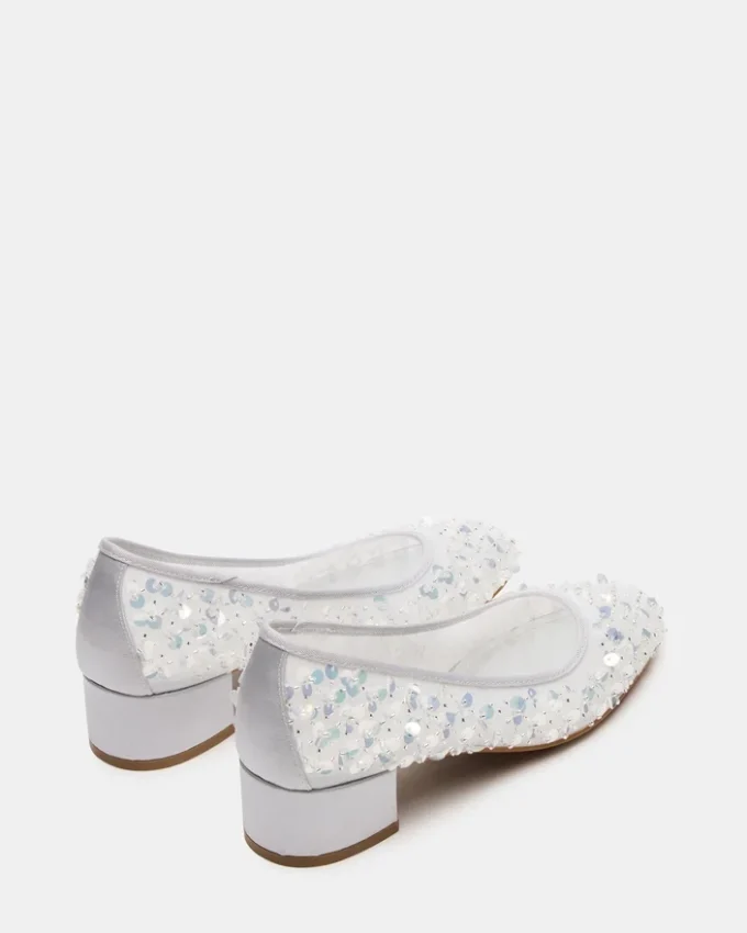 Mollie sølvpailletter