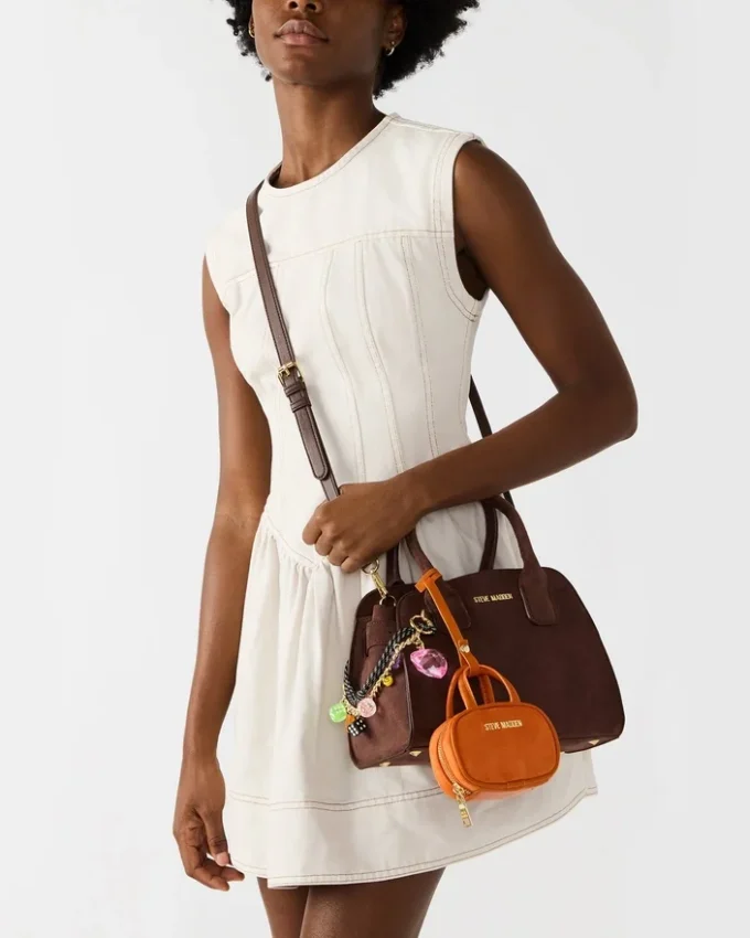 Moore-taske i chokoladefarve