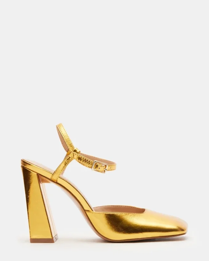 Mosaikguld læder