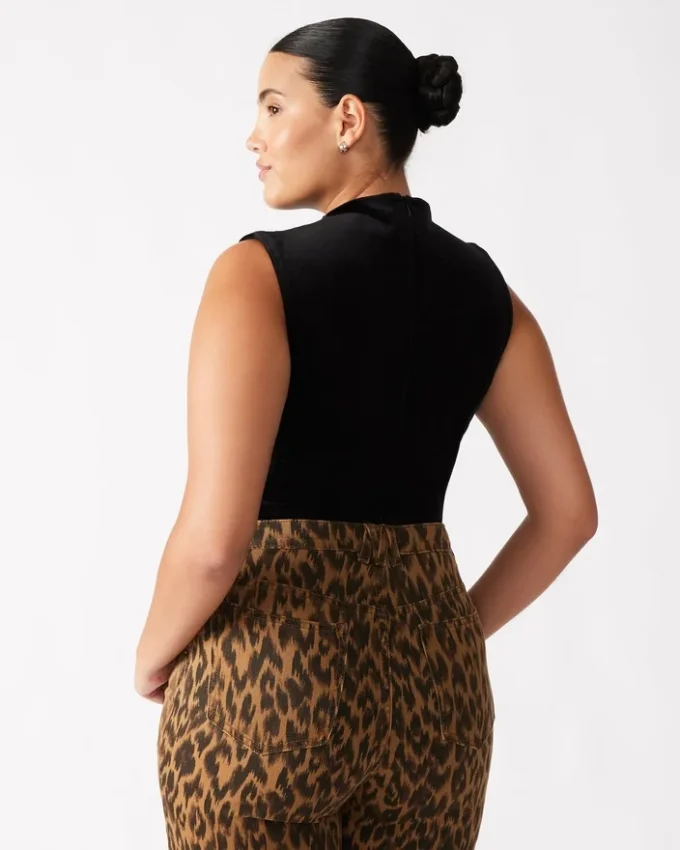 Nikola bodysuit, sort