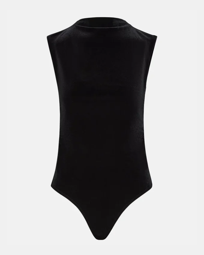 Nikola bodysuit, sort