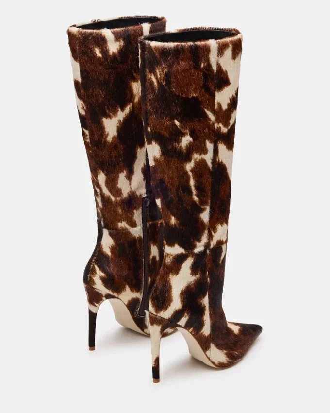 Nitro Brown Cow Print