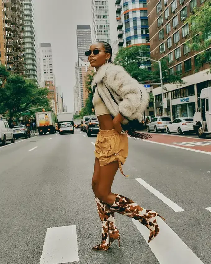 Charmaine-jakke, natur