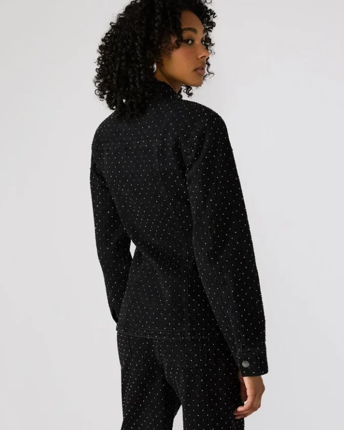 Parc Crystal-jakke, sort