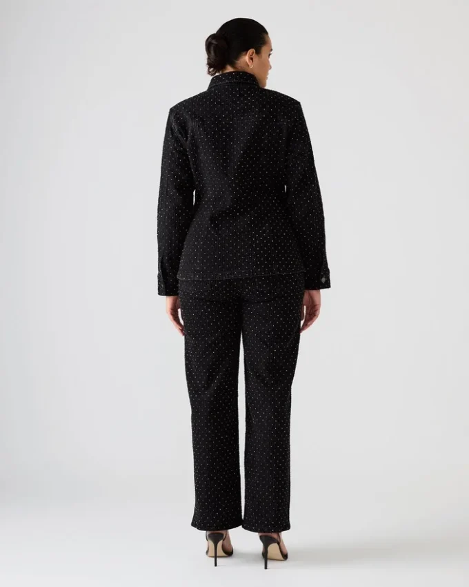 Parc Crystal-jakke, sort