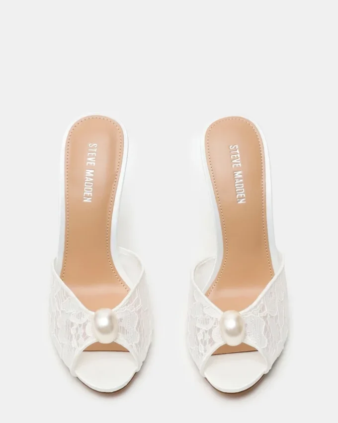 Priya Pearl White Lace