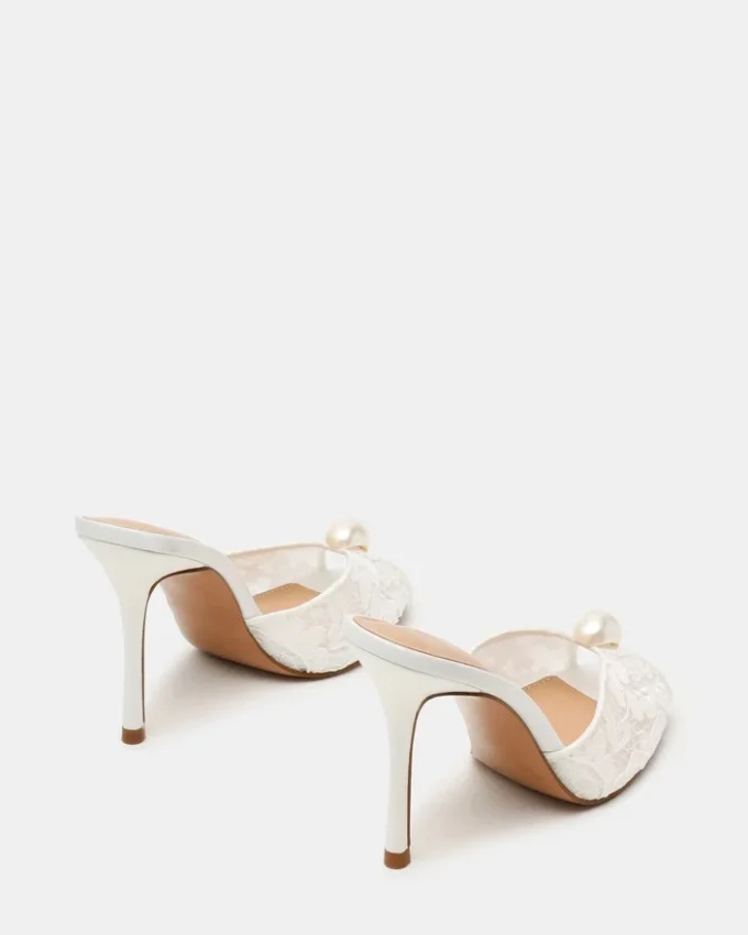 Priya Pearl White Lace