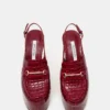 Quinn Red Crocodile