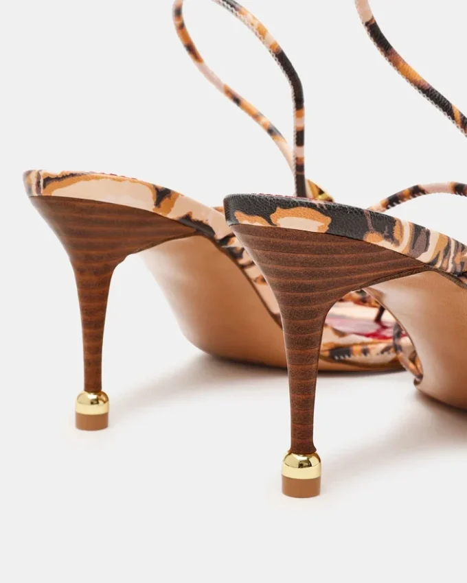 Ramos Stone rød/brun print