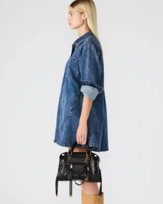 Riggs taske sort/guld