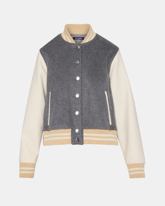 Rooney-jakke, gråmeleret