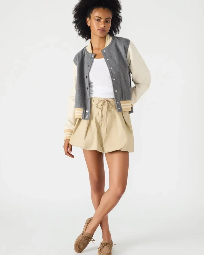 Rooney-jakke, gråmeleret