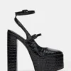 Scotlyn Black Crocodile