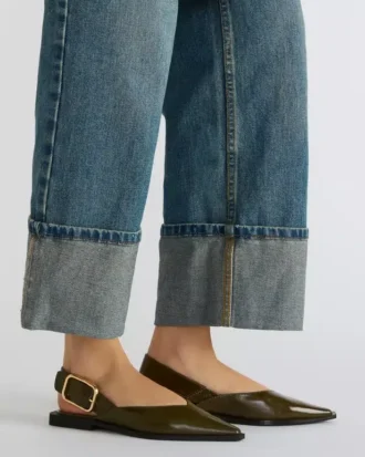 Shay Olive Leather Shay Olive Leather