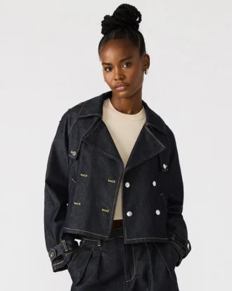 Sirus denimjakke indigo