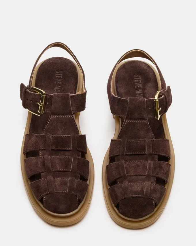 Tope chokoladebrun ruskind Tope chokoladebrun ruskind