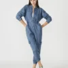 Trista denim-jumpsuit