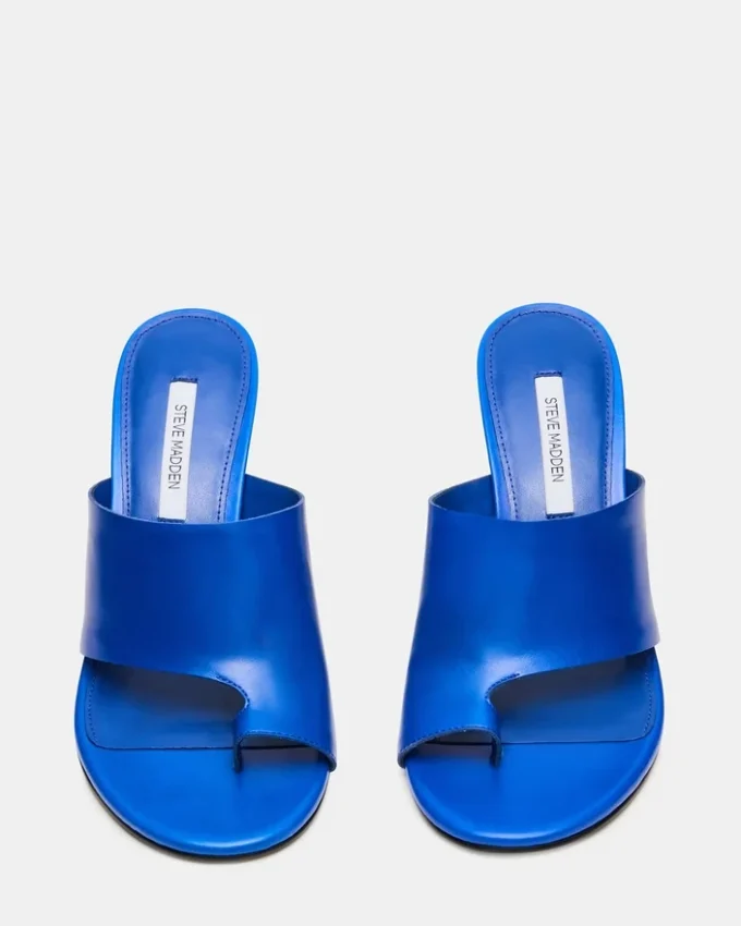 Valentin blå læder