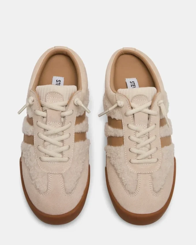 Vandy Faux Fur Bone Multi