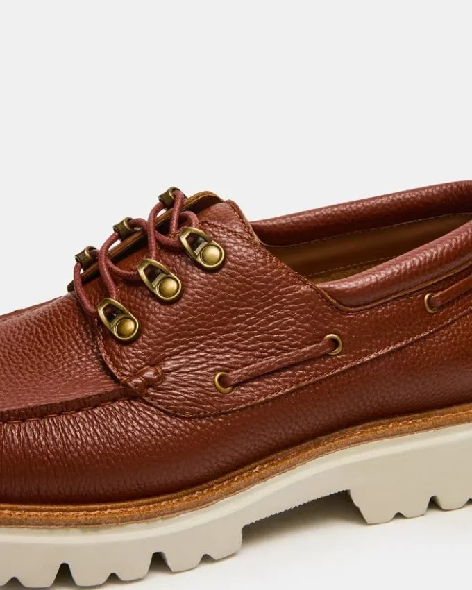 Victor Cognac læder